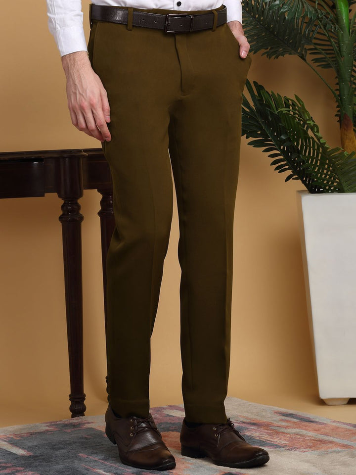 Seluar Formal Padat Slim Fit KLOTTHE Lelaki