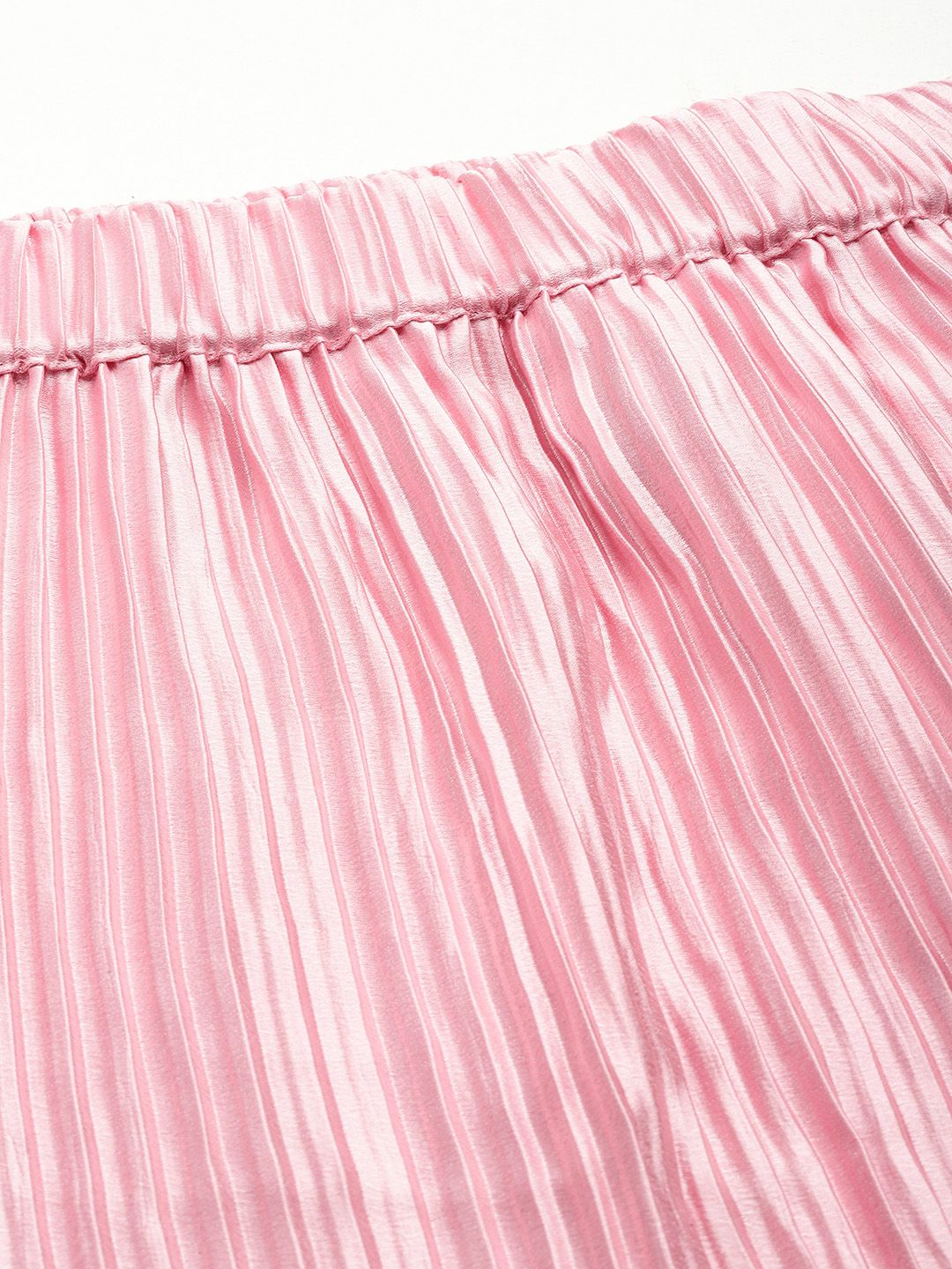 all about you Accordion Pleated A-Line Skirt