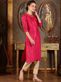 W Women Embroidered Kurta