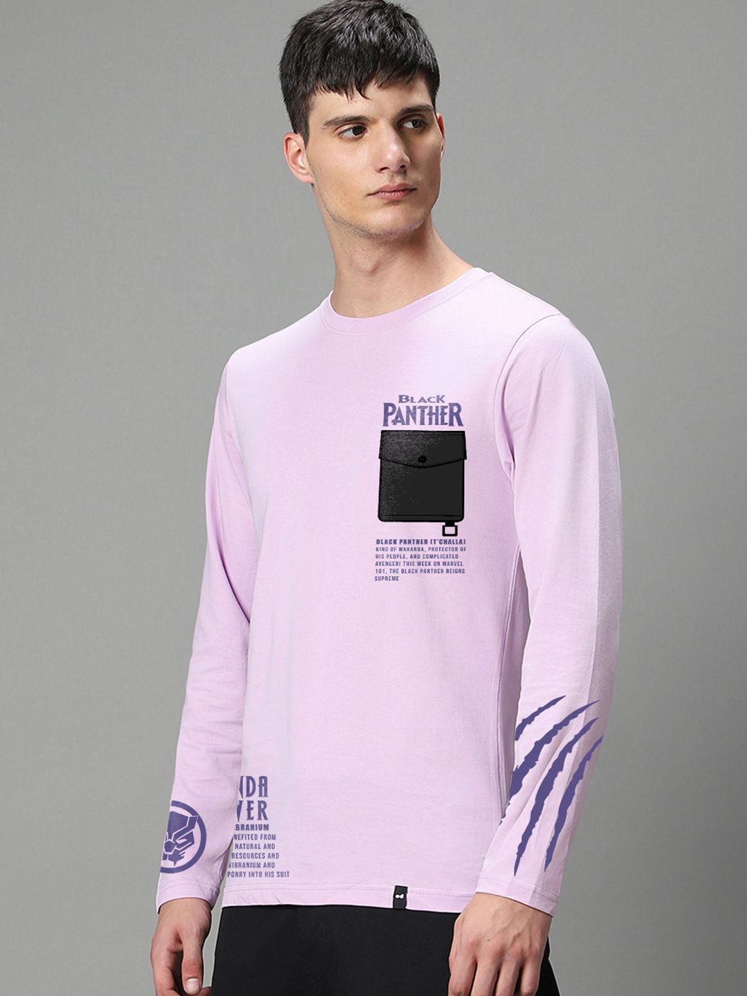Bewakoof Men Graphic Printed Round Neck Pure Cotton T-Shirt