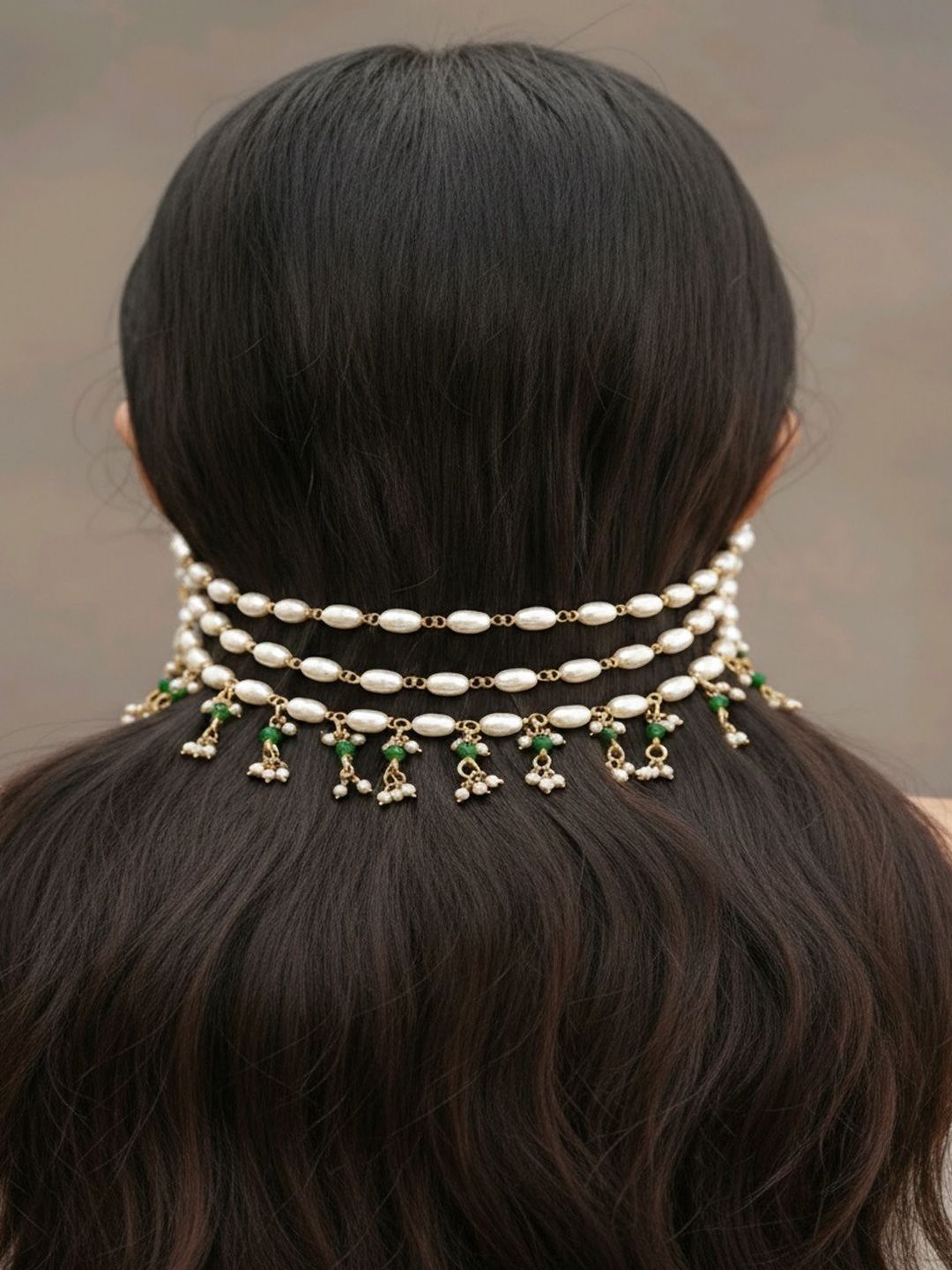 Set Aksesori Rambut Dihiasi Wanita PANASH daripada