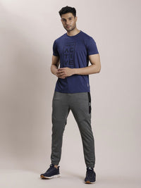 Turtle Men Typography Printed Round Neck Slim Fit T-shirt