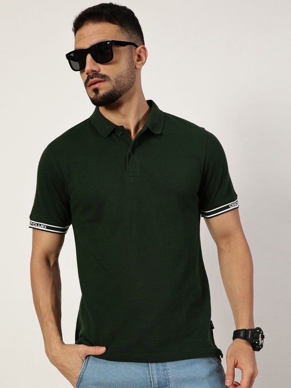 Thomas Scott Men Polo Collar T-shirt