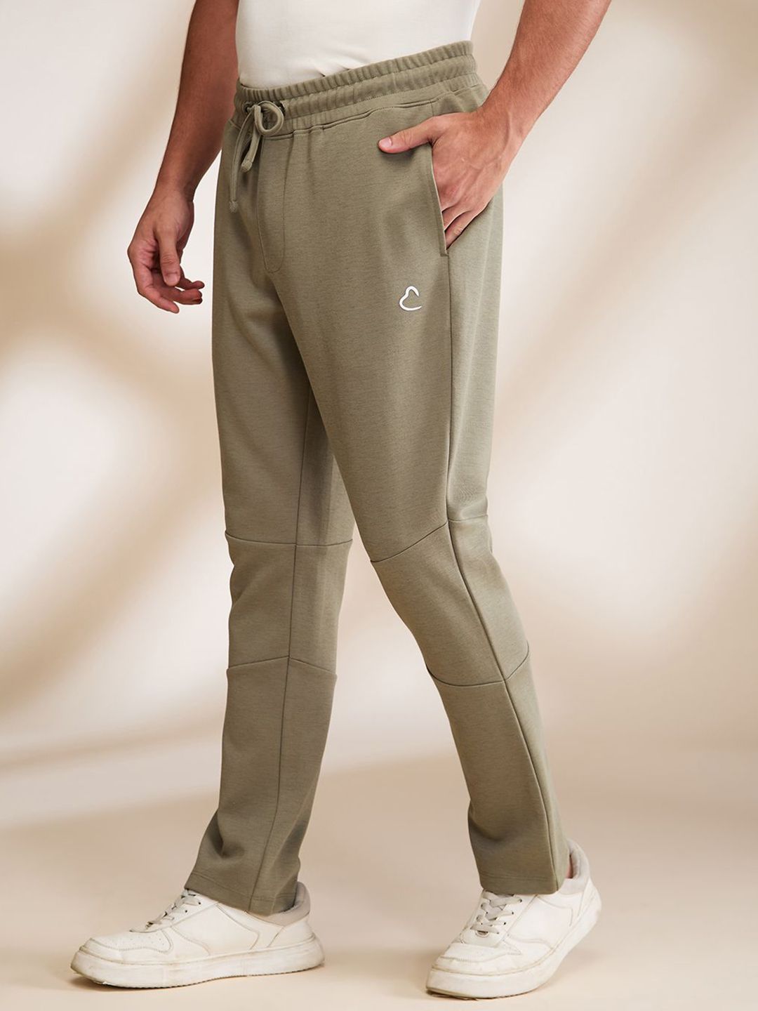 Being Human Men Mid-Rise Track Pants