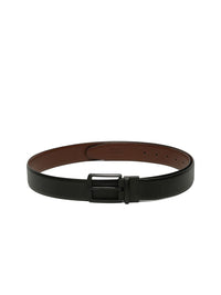 Teakwood Leathers Men Textured Leather Reversible Formal Belt