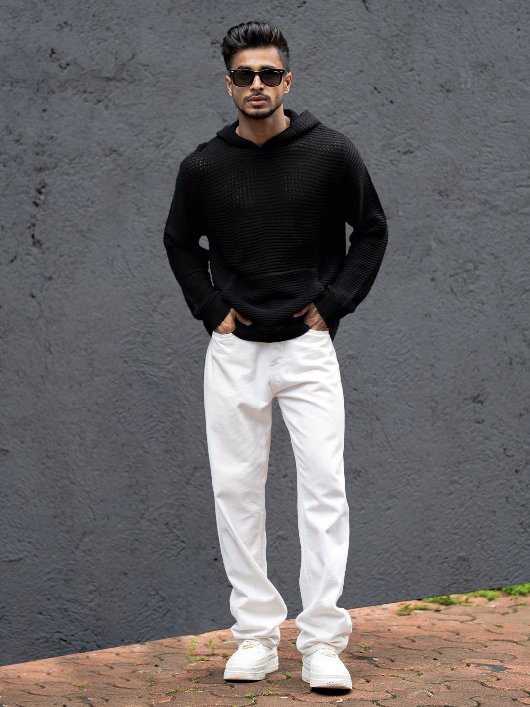 Powerlook Men Hooded T-shirt