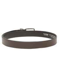 Teakwood Leathers Men Textured Leather Formal Belt