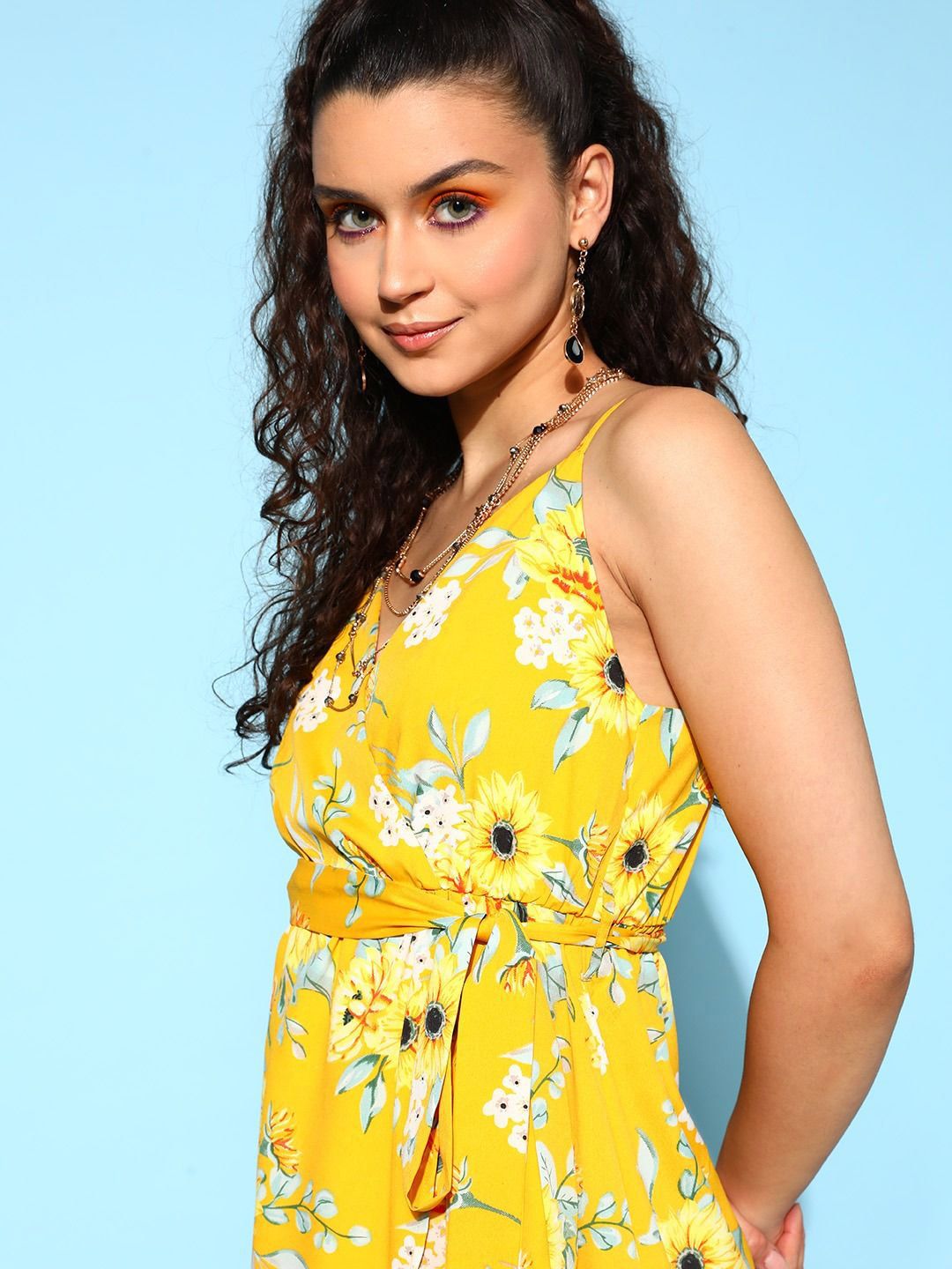 Berrylush Floral Print Maxi Dress