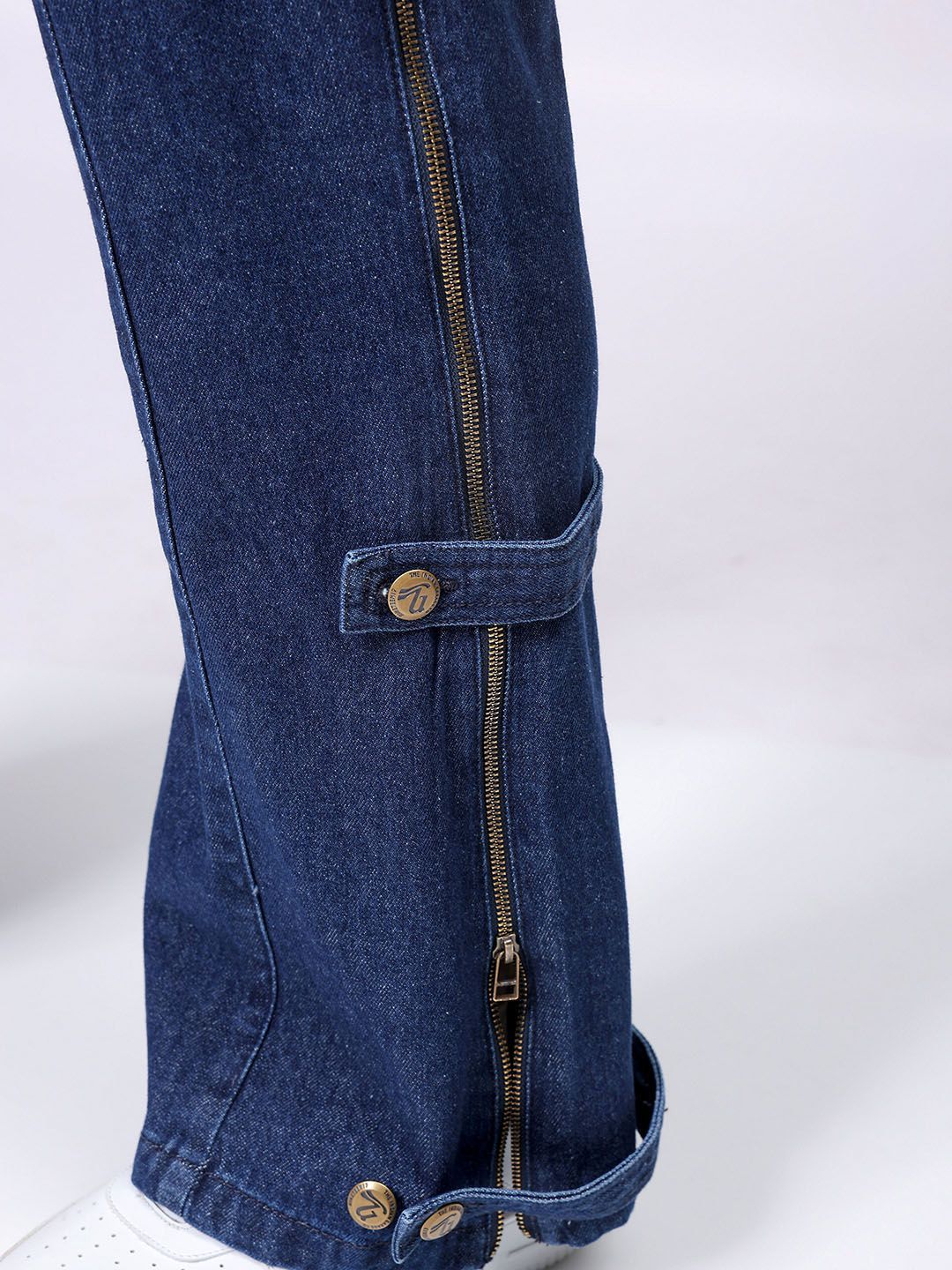 The Indian Garage Co Men Bootcut Loose Fit Convertible Jeans