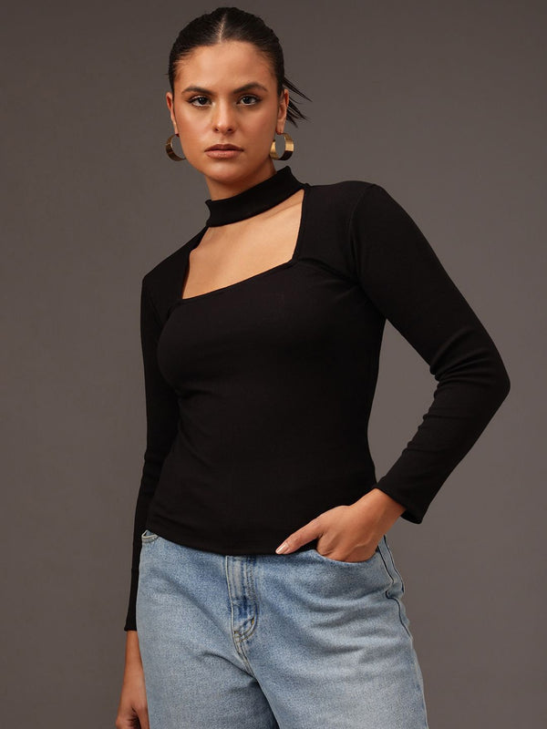 STREET 9 Cotton Fitted Top