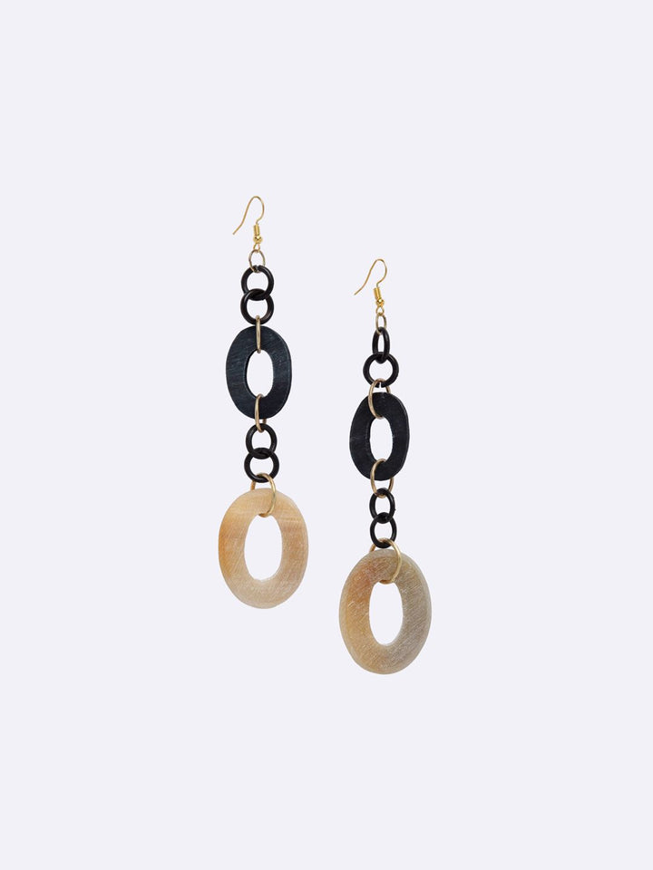 DressBerry Gold-Plated Contemporary Drop Earrings