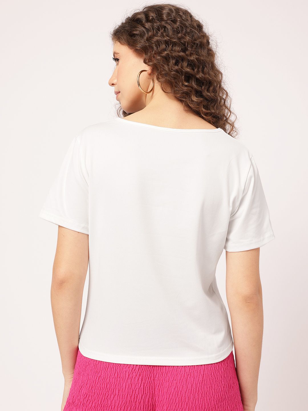 DressBerry Minimalist Magic Cut-Out Top