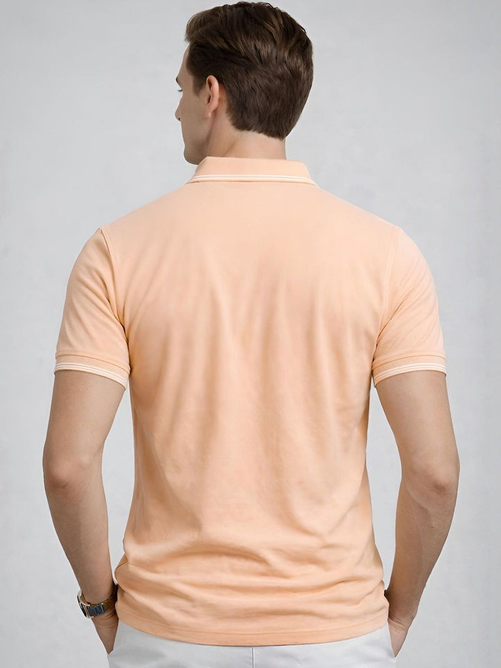 ADRO Men Polo Collar T-shirt
