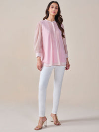 Global Desi Puff Sleeve Top