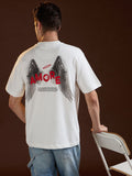 THE BEAR HOUSE Men Printed Drop-Shoulder Sleeves T-shirt