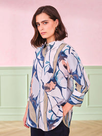 AND Floral Print Cotton Top