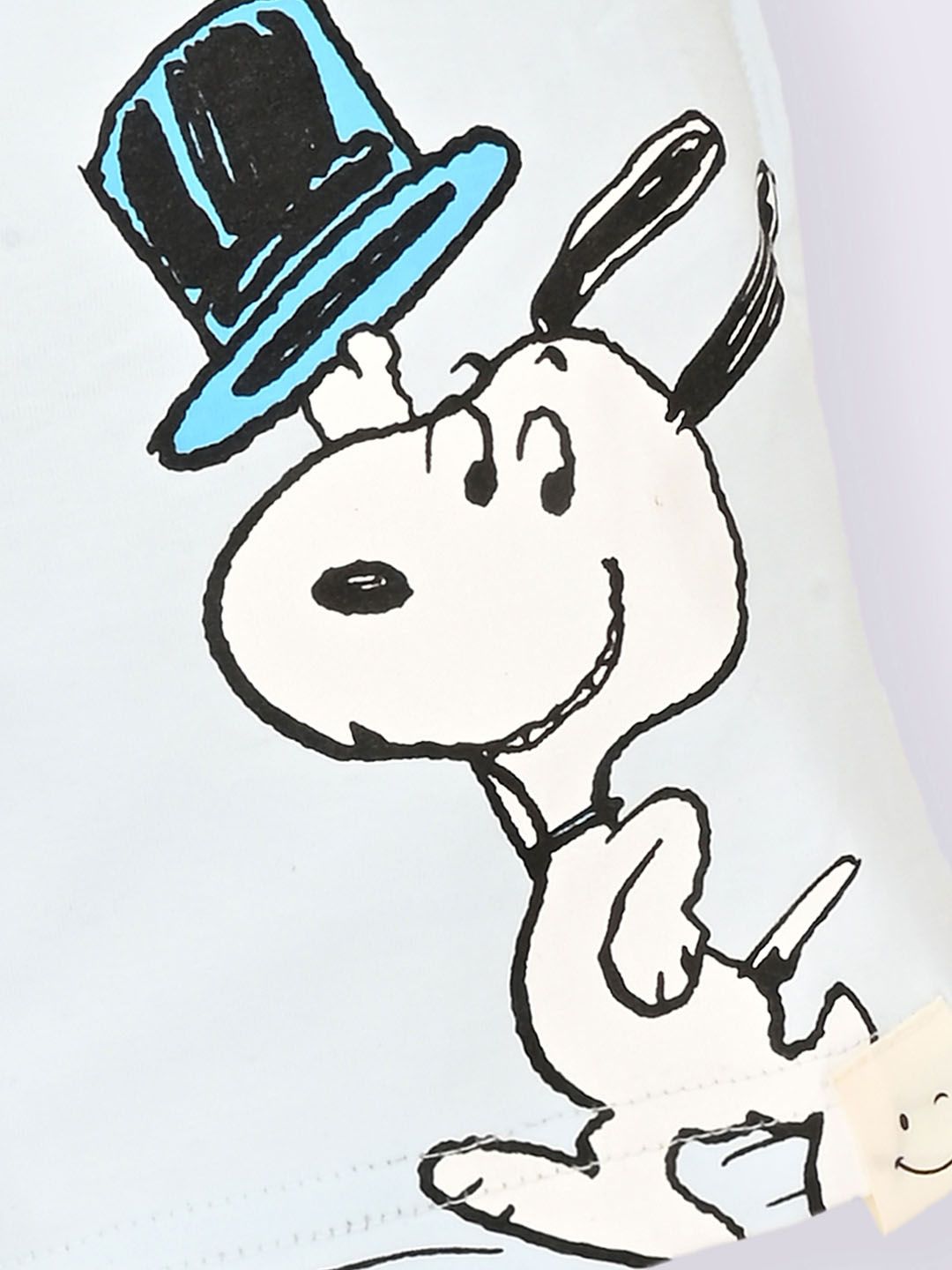 Happy Faces Boys Peanuts Printed Cotton Shorts