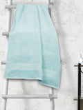 MYTRIDENT Blue Cotton 500 GSM Bath Towel
