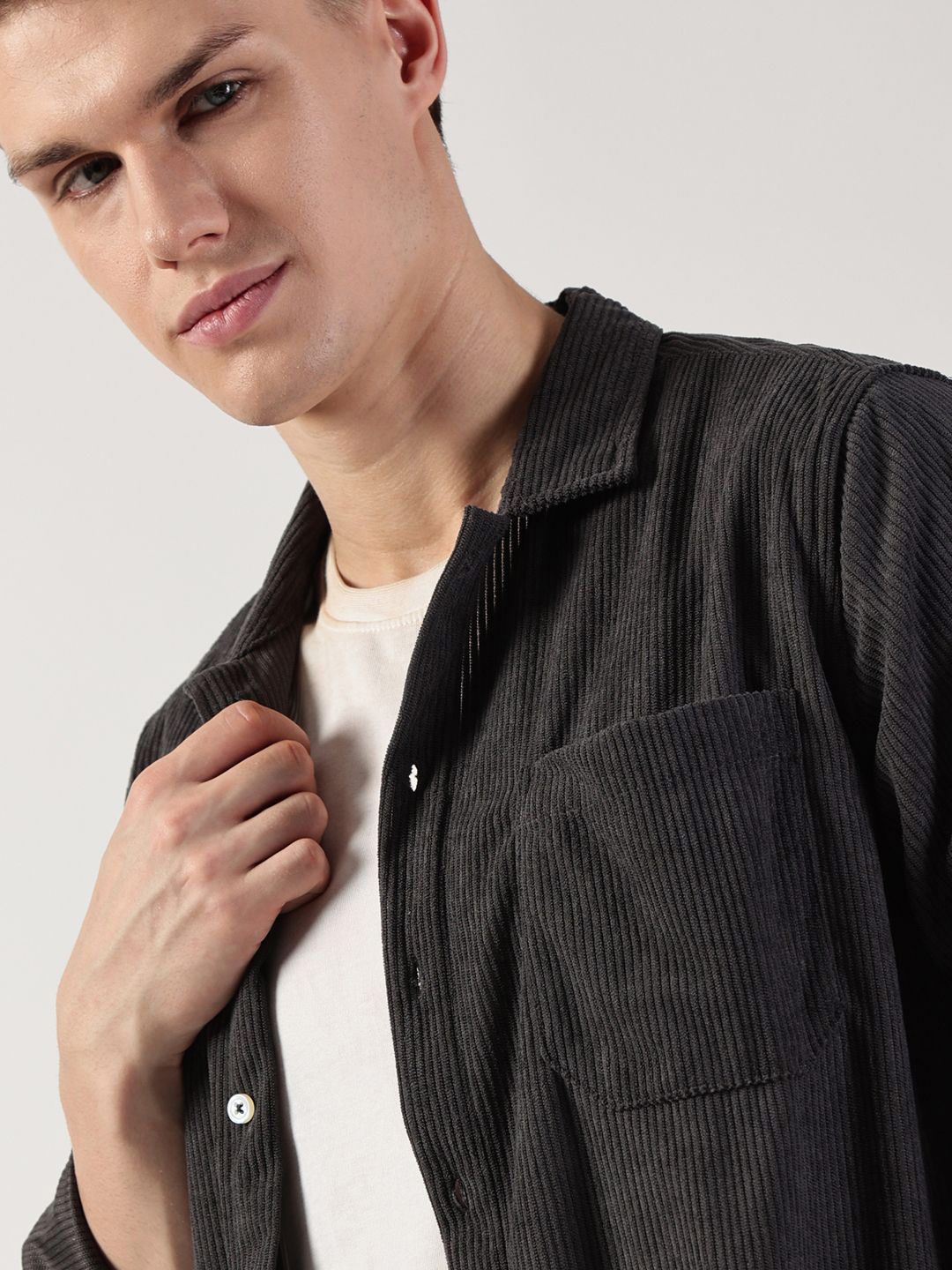 Thomas Scott Men Striped Premium Opaque Casual Shirt
