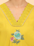 Mamicha Women Embroidered Thread Work Kurta