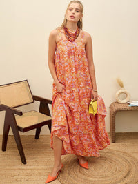 SASSAFRAS Women Maxi Midi Dress