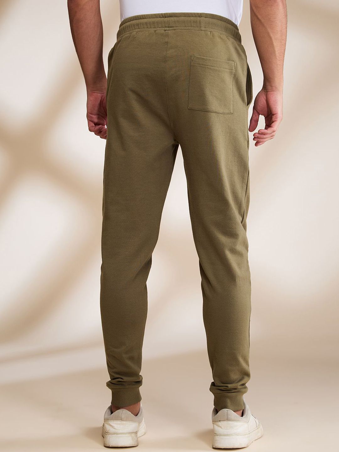 Being Human Solid Men Mid-Rise Joggers
