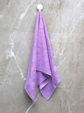 BOMBAY DYEING Tulip Lavender Pure Cotton 450 GSM Bath Towel