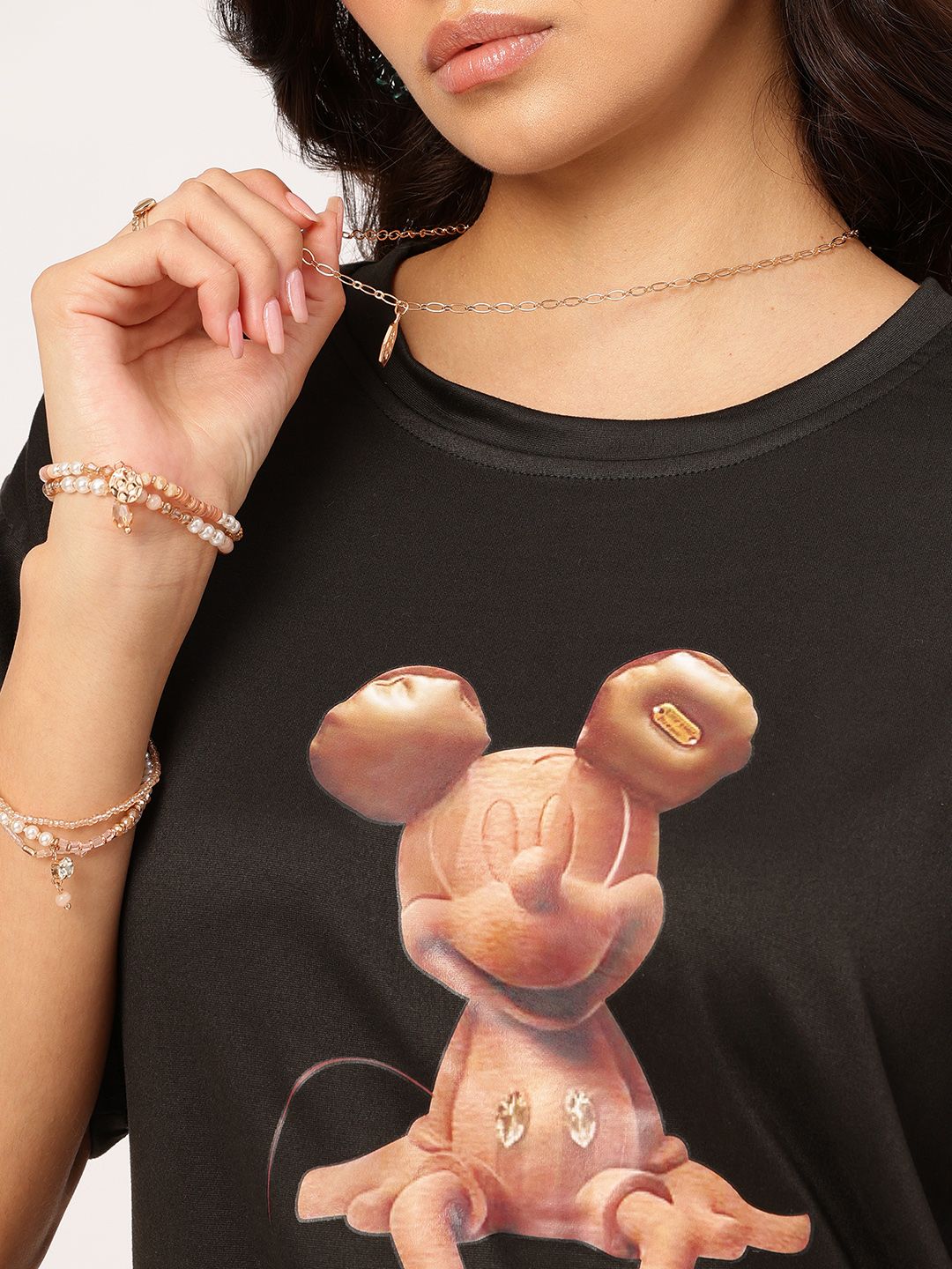 DressBerry Disney Daze Printed Relaxed T-shirt