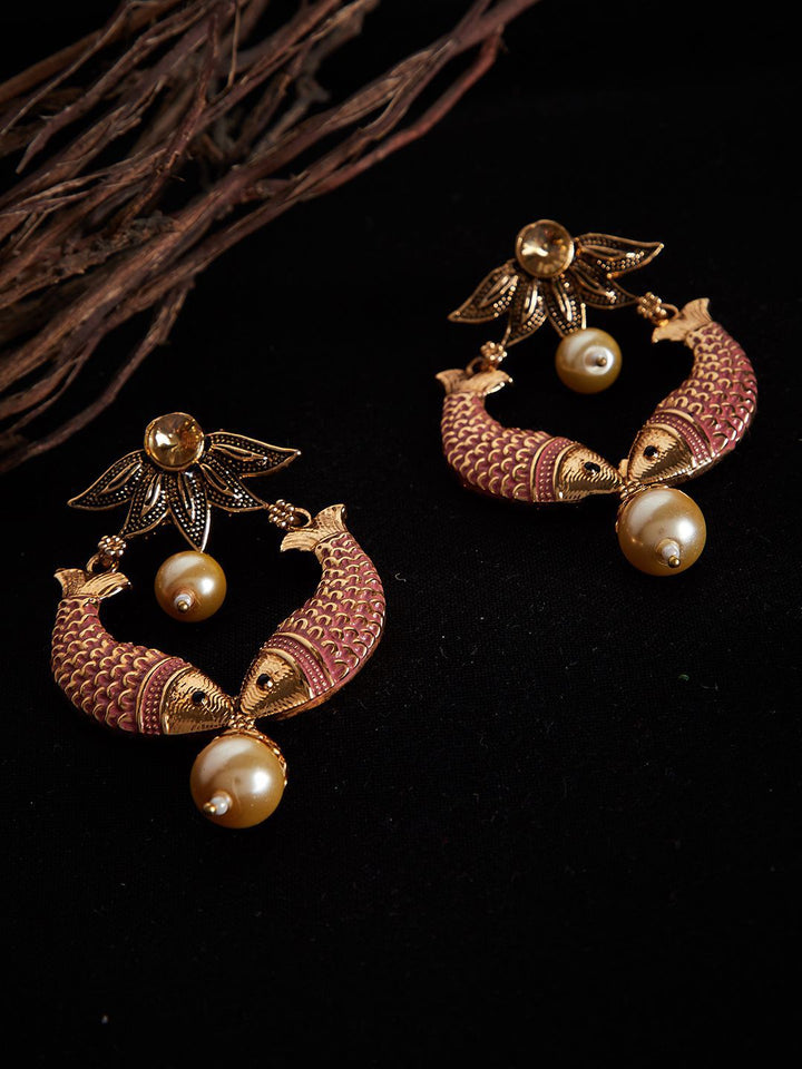Anouk Contemporary Drop Earrings