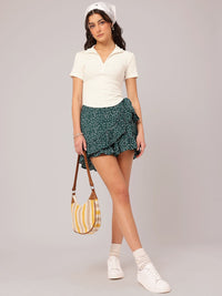 DressBerry Neckline Nectar Fitted Top