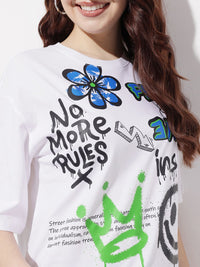 DressBerry Expression Queen Conversational Printed T-shirt