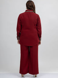 Mamicha Shirt Collar Shirt & Trousers Co-Ords