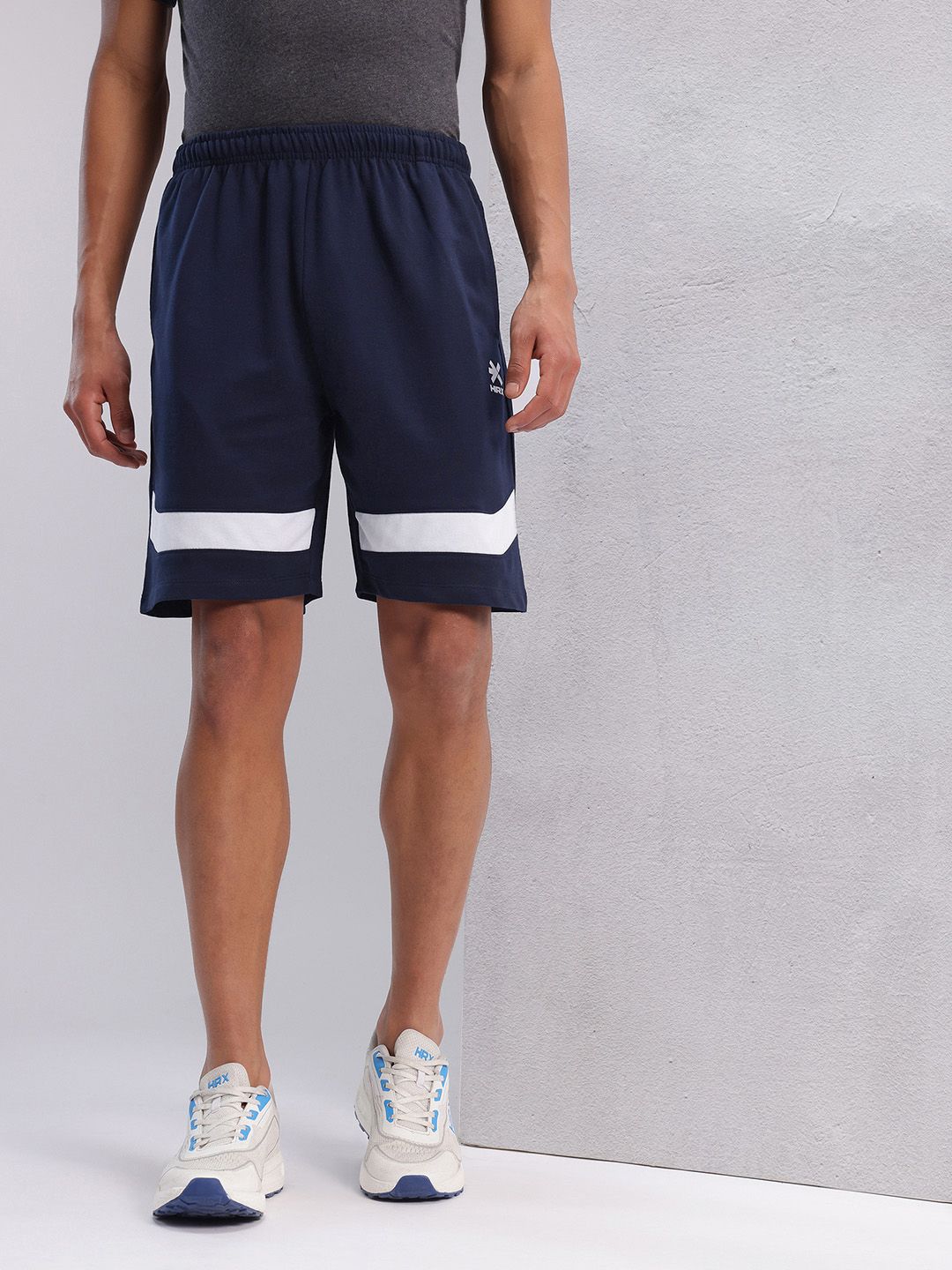 HRX by Hrithik Roshan Men Mid-Rise Colourblocked Lifestyle Shorts