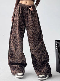 DressBerry Women Animal Printed Parallel Trousers