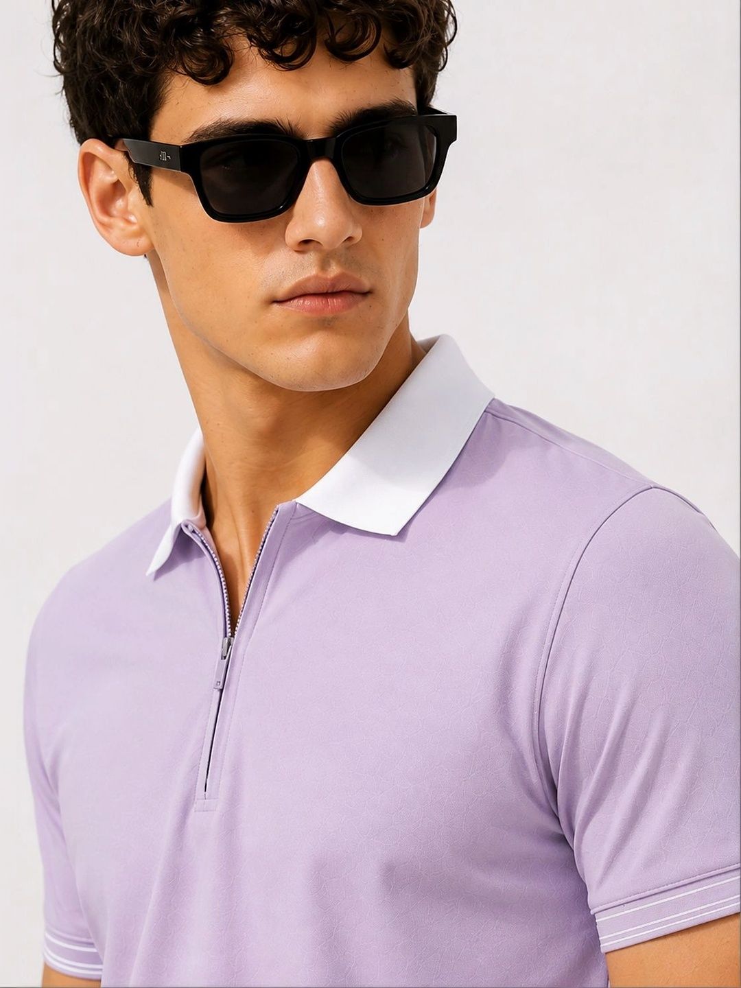 Baju-T Kolar Polo ADRO Lelaki