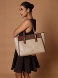 Lino Perros Oversized Half Moon Tote Bag with Quilted