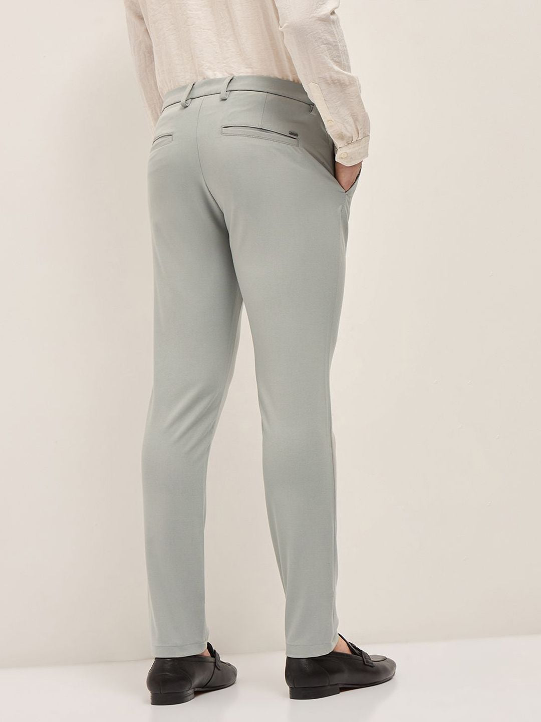 THE BEAR HOUSE Men Slim Fit Trousers