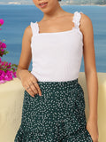 DressBerry Girly Glamorama Ribbed Top