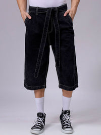 The Indian Garage Co Men Relaxed Fit Mid-Rise Cotton Jorts
