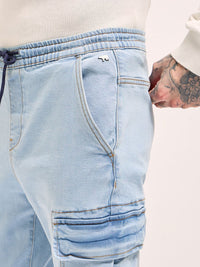 THE BEAR HOUSE Men Mid-Rise Jogger Jeans