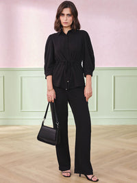 AND Shirt Collar Top With Trousers Co-Ords