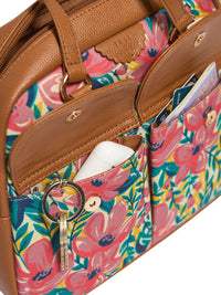 TEAL BY CHUMBAK Printed Shopper Shoulder Bag