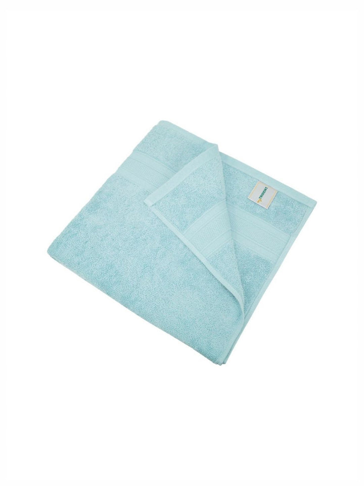 MYTRIDENT Blue 2 Pieces Cotton 500 GSM Bath Towel