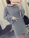 Dressberry berjalur pakaian A-line