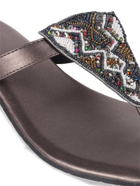 Metro Women Open Back Block Sandals