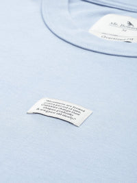 Mr Bowerbird Solid Pure Cotton Casual Oversized T-shirt With Patchwork Detail
