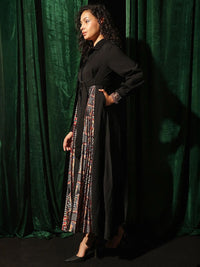 RAREISM Women Printed A-Line Maxi Dress
