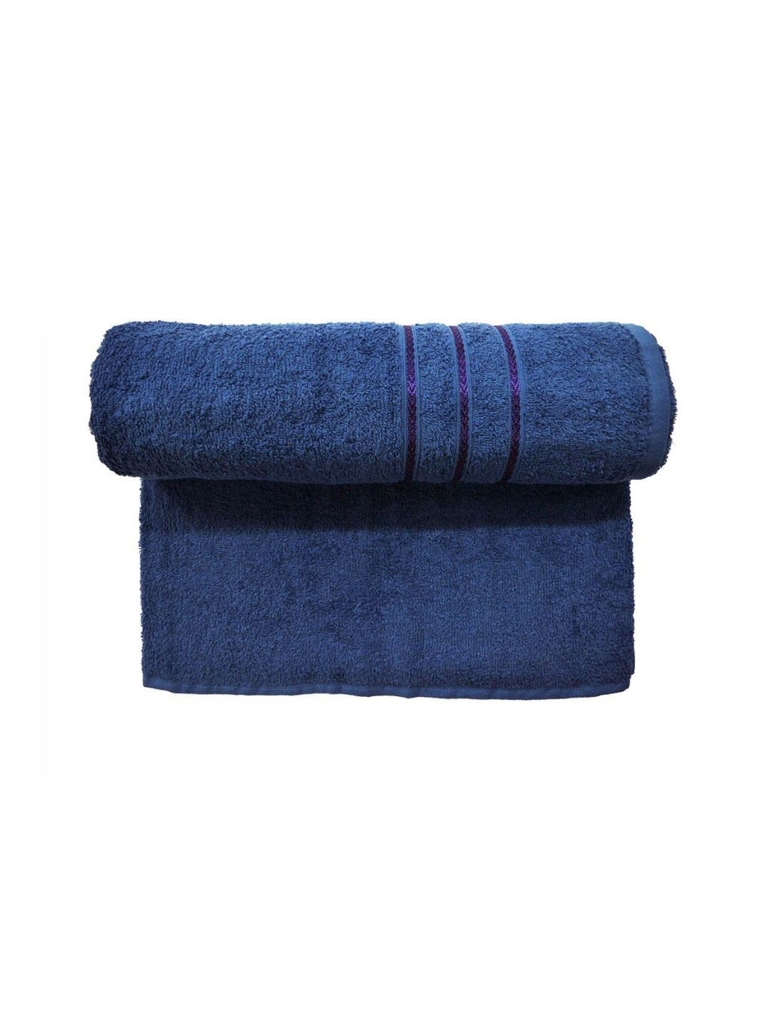 BOMBAY DYEING Blue 1 Pcs Cotton 400 GSM Bath Towel
