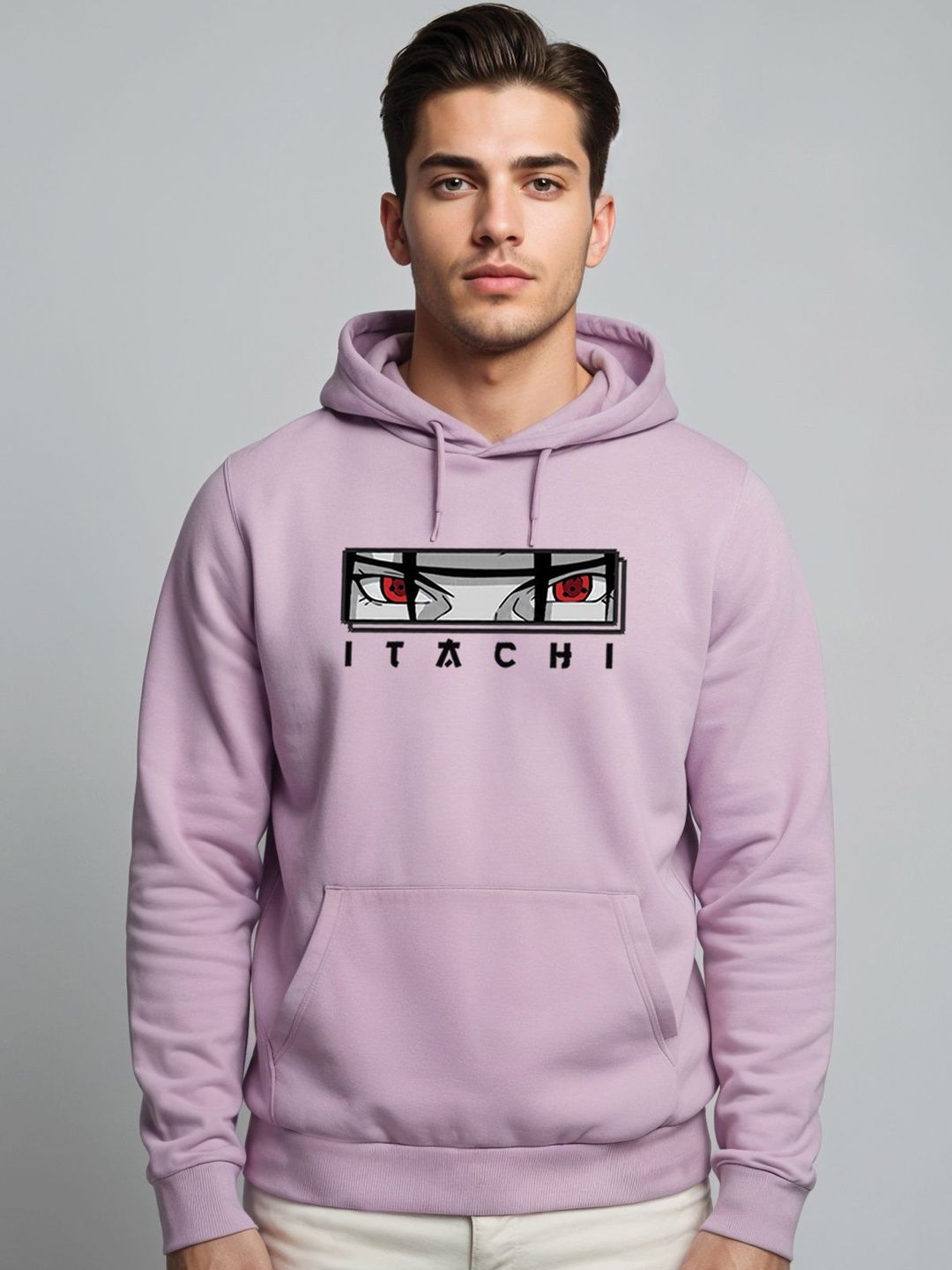 Pullover Berkait Bercetak ADRO