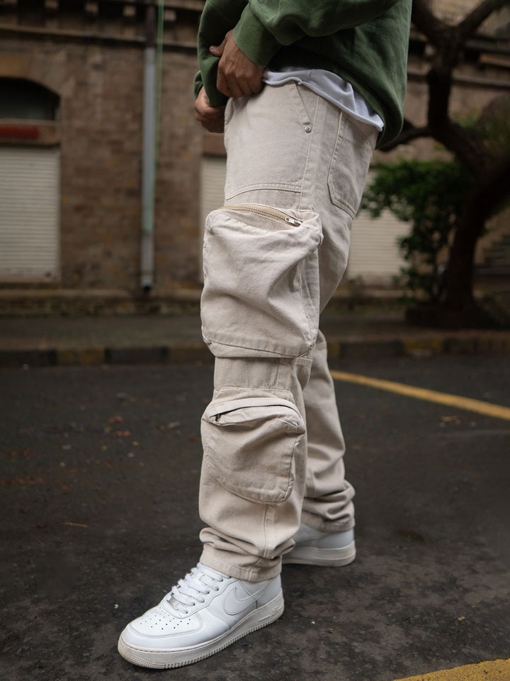 Powerlook Men Loose cargo  Trousers